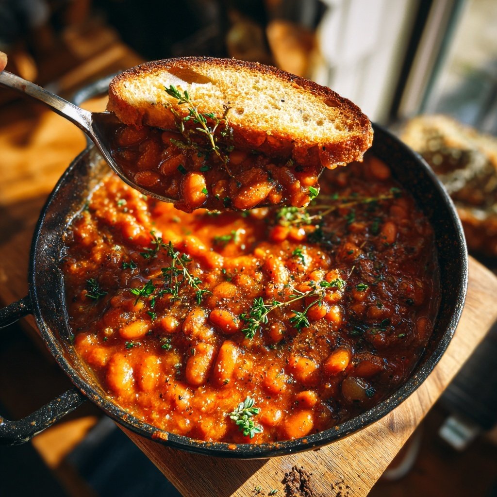 Serbischer Bohneneintopf